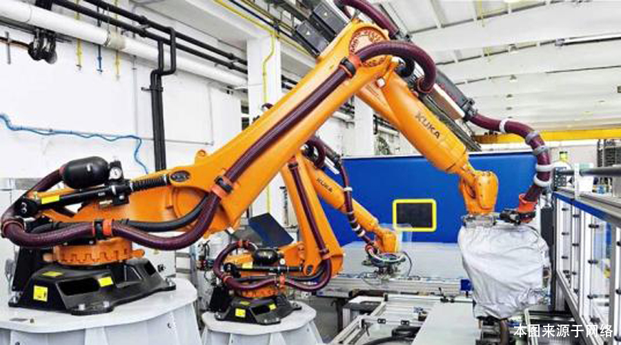 自动化工业机器人生产线